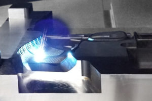 Laser texturing applied to firearm mold