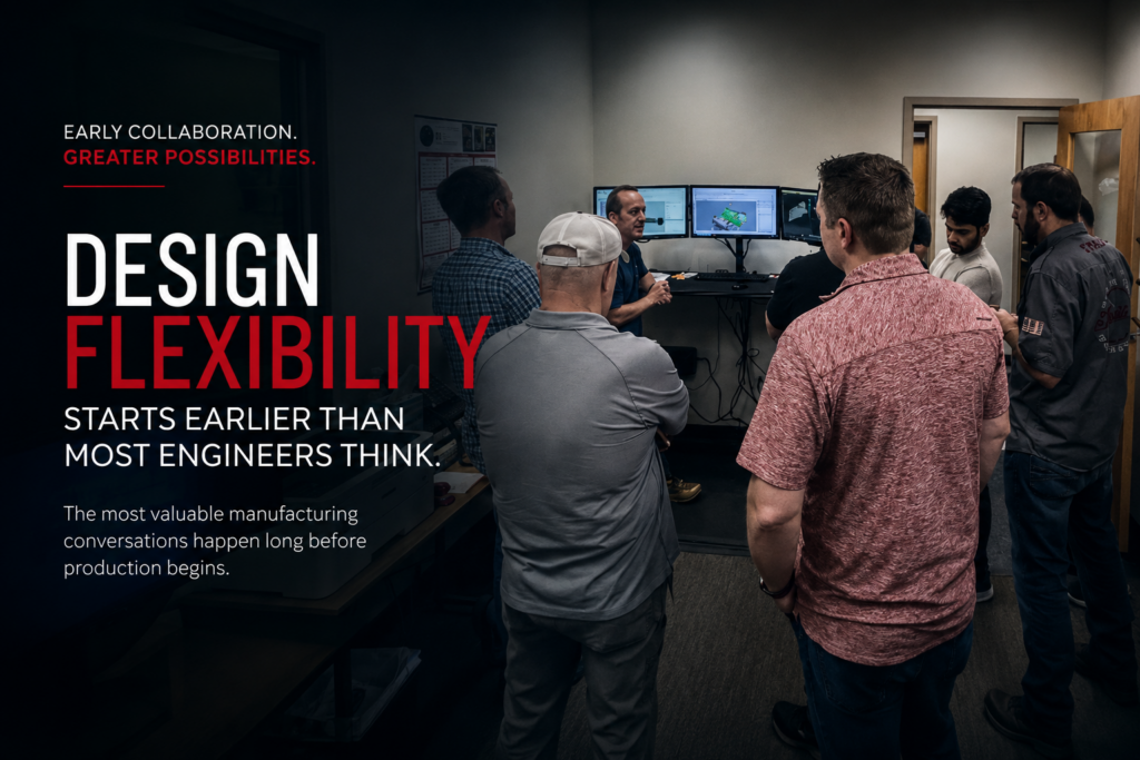 Early collaboration for better design flexibility